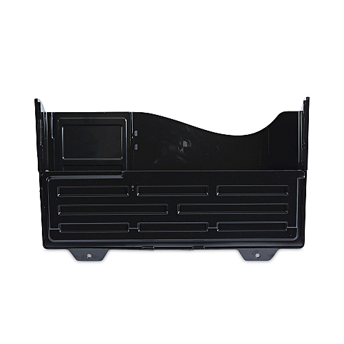 Universal Grande Central Filing System, 7 Sections, Legal/Letter Size, Wall Mount, 16" x 4.75" x 38.25", Black, 7/Pack (UNV08174)