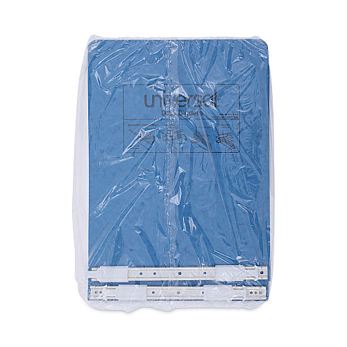 Universal Pressboard Hanging Binder, 2 Posts, 6" Capacity, 9.5 x 11, Light Blue (UNV15431)