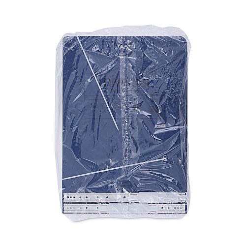 Universal Pressboard Hanging Binder, 2 Posts, 6" Capacity, 9.5 x 11, Blue (UNV15432)