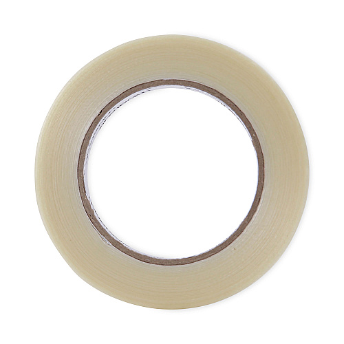 Universal 120# Utility Grade Filament Tape, 3" Core, 24 mm x 54.8 m, Clear (UNV30024)