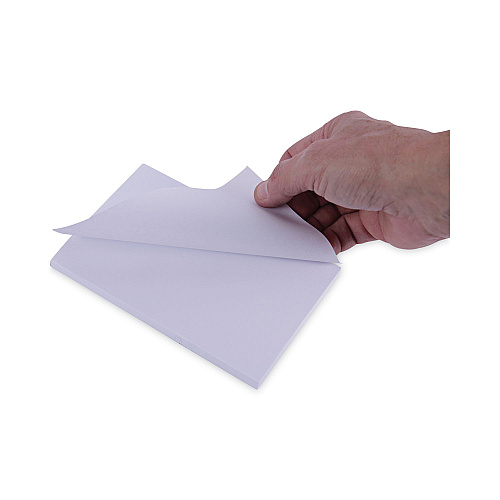 Universal Scratch Pad Value Pack, Unruled, 4 x 6, White, 100 Sheets, 120/Carton (UNV35624)