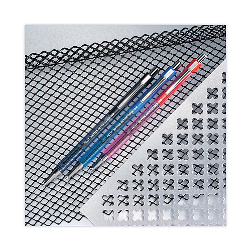 Pilot Better Ballpoint Pen, Retractable, Medium 1 mm, Black Ink, Smoke Barrel, Dozen (30005)