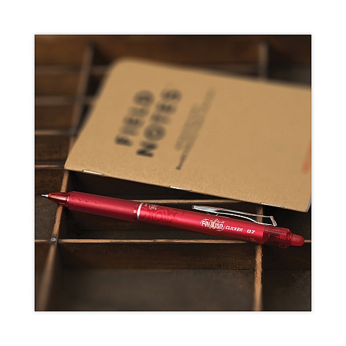 Refill for Pilot FriXion Erasable, FriXion Ball, FriXion Clicker and FriXion LX Gel Ink Pens, Fine Tip, Red Ink, 3/Pack (77332)