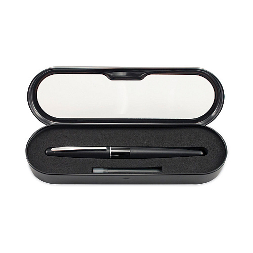 Pilot MR Metropolitan Collection Fountain Pen, Medium 1 mm, Black Ink, Black (91107)