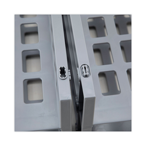 Advantus Snap Configurable Tray System, 12 Compartments, 22.75 x 9.75 x 13, Gray (39412)
