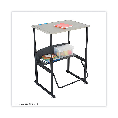 Safco Alphabetter Desks, 28" x 20" x 26" to 42", Beige (1201BE)