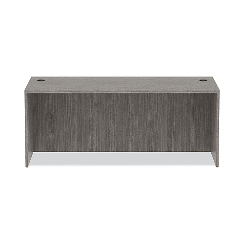 Alera Valencia Series Straight Front Desk Shell, 71" x 35.5" x 29.63", Gray (ALEVA217236GY)