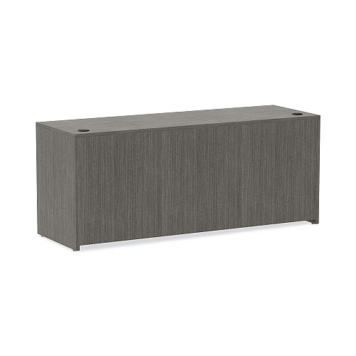 Alera Valencia Series Credenza Shell, 70.88w x 23.63d x 29.5h, Gray (ALEVA257224GY)