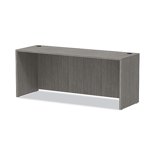 Alera Valencia Series Credenza Shell, 70.88w x 23.63d x 29.5h, Gray (ALEVA257224GY)