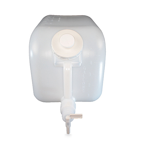 TOLCO Shur-Fill Dispenser, 5 gal, Clear, 8/Carton (03007)
