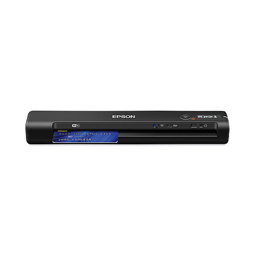 Epson WorkForce ES-60W Wireless Scanner, Scans Up to 8.5 x 72, 600 dpi Optical Resolution (B11B253201SP)