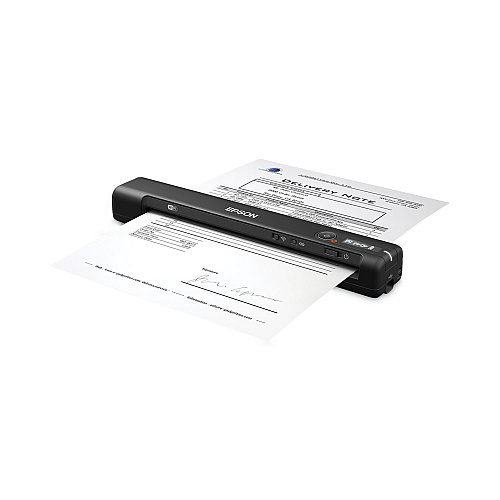 Epson WorkForce ES-60W Wireless Scanner, Scans Up to 8.5 x 72, 600 dpi Optical Resolution (B11B253201SP)