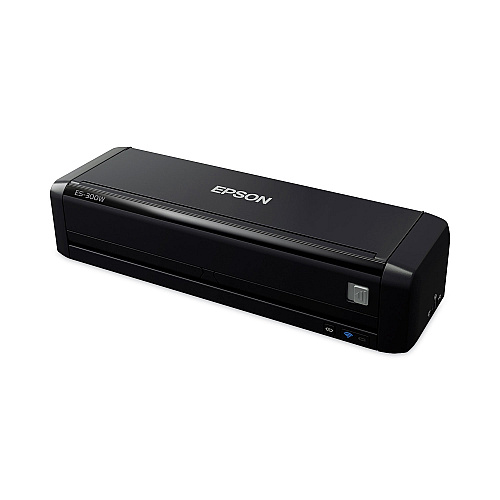 Epson WorkForce ES-300W Wireless Scanner, Scans Up to 8.5 x 44, 600 dpi Optical Resolution (B11B242201SE)