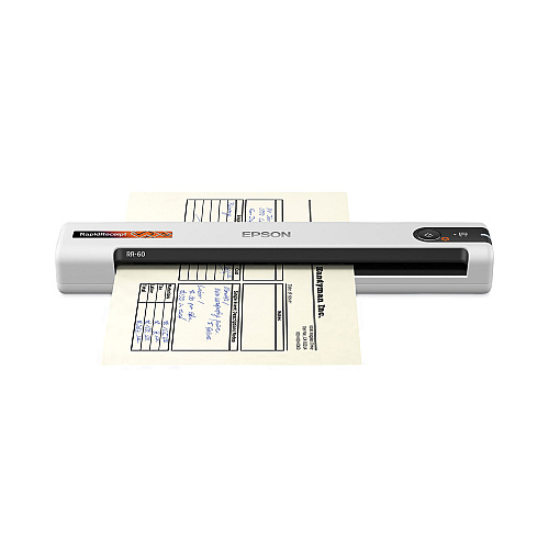 Epson RapidReceipt RR-60 Scanner, Scans Up to 8.5 x 72, 600 dpi Optical Resolution (B11B252204SE)