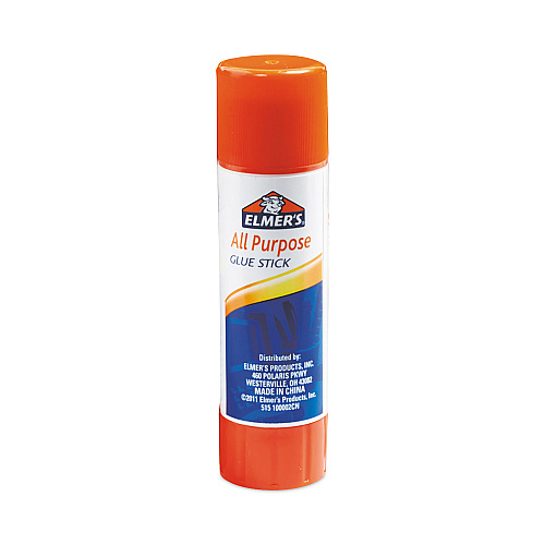 Elmer's Extra-Strength Office Glue Stick, 0.28 oz, Dries Clear, 24/Pack (E554)