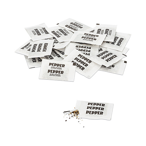 Office Snax Pepper Packets, 0.1 g Packet, 3,000/Carton (15269)