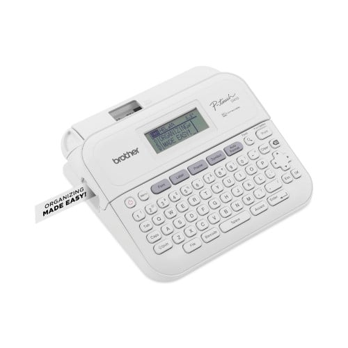 Brother PTouch PTD410 Advanced Connected Label Maker, 20 mm/s, 8.9 x