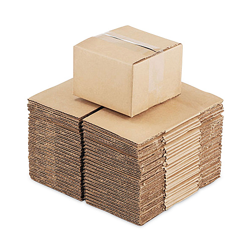Universal Fixed-Depth Brown Corrugated Shipping Boxes, Regular Slotted Container (RSC), X-Large, 12" x 16" x 9", Brown Kraft, 25/Bundle (UNV16129)
