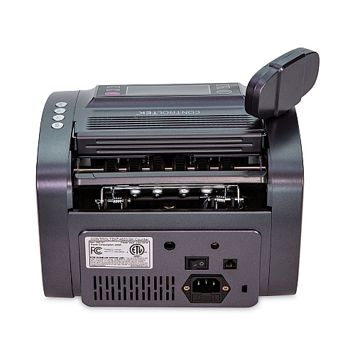 CONTROLTEK Bill Counter, 1,200 Bills/min, 11.41 x 9.45 x 8.66, Gray (500137)