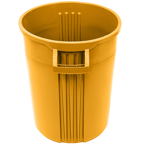 Container Gator Plus 32 Gallon Yellow, Case Of 6 (7732-16)