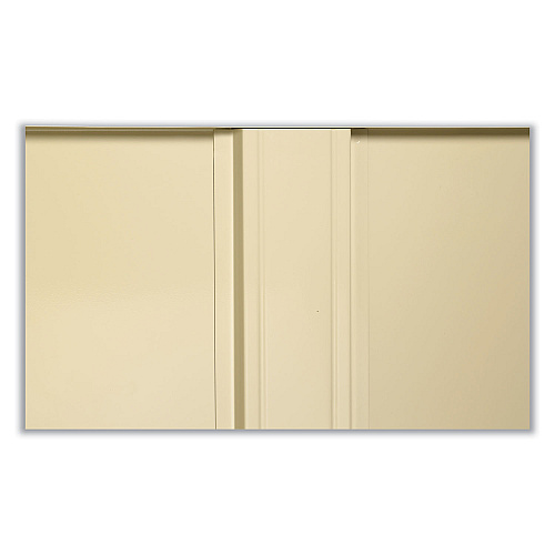 Tennsco 72" High Standard Cabinet (Unassembled), 36w x 24d x 72h, Putty (1480PY)