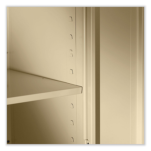 Tennsco 72" High Standard Cabinet (Assembled), 36w x 18d x 72h, Putty (7218CPY)