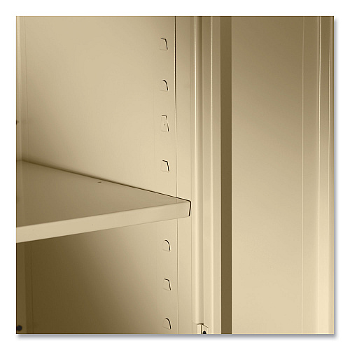 Tennsco 72" High Standard Cabinet (Assembled), 36w x 18d x 72h, Light Gray (7218LGY)