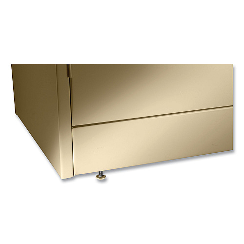 Tennsco 72" High Standard Cabinet (Assembled), 36w x 18d x 72h, Light Gray (7218LGY)