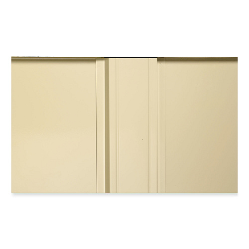 Tennsco 72" High Standard Cabinet (Assembled), 30w x 15d x 72h, Black (7215BLK)