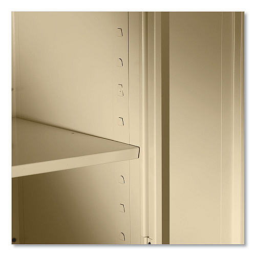 Tennsco 72" High Standard Cabinet (Unassembled), 36w x 18d x 72h, Putty (1470PY)