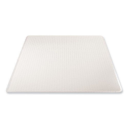 Deflecto ExecuMat All Day Use Chair Mat for High Pile Carpet, 46 x 60, Rectangular, Clear (CM17443F)