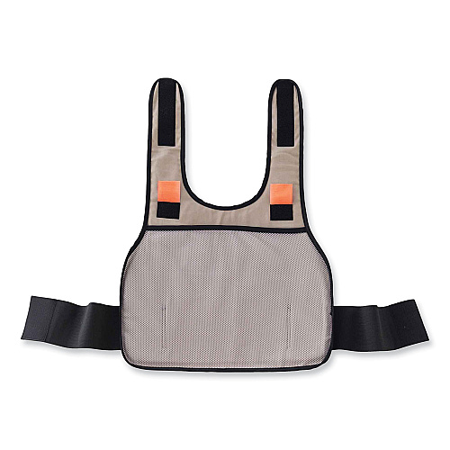 ergodyne Chill-Its 6235 Standard Phase Change Cooling Vest, Cotton, Large/X-Large, Khaki (12004)