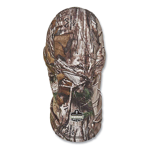 ergodyne N-Ferno 6823 Hinged Balaclava Face Mask, Fleece, One Size Fits Most, Realtree Edge (16833)