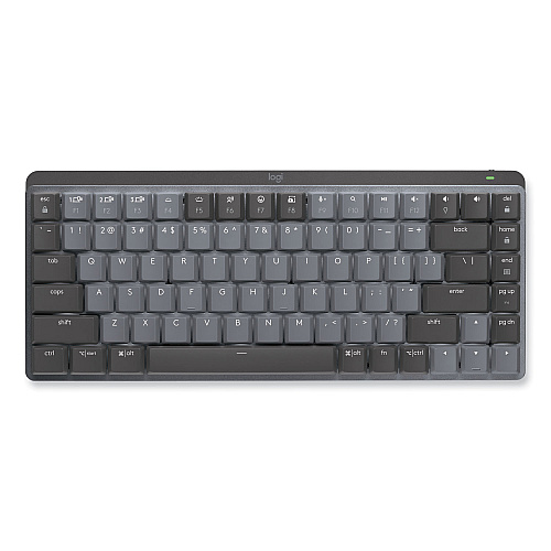 Logitech MX Mechanical Wireless Illuminated Performance Keyboard, Mini, Graphite (920010550)