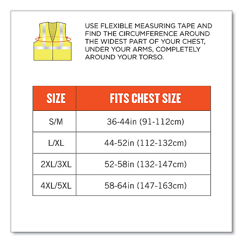 ergodyne GloWear 8262FRZ Class 2 FR Surveyor Zipper Vest, Tencel/Modacrylic/Para-aramid/Kevlar, Large/X-Large, Lime (21485)