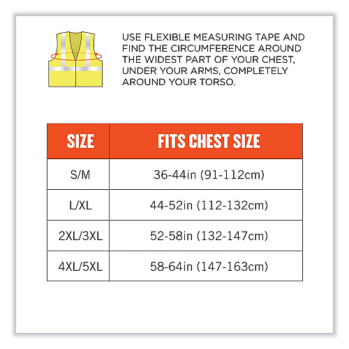 ergodyne GloWear 8262FRZ Class 2 FR Surveyor Zip Vest, Tencel/Modacrylic/Para-aramid/Kevlar, 2X-Large/3X-Large, Lime (21487)