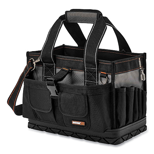 ergodyne Arsenal 5810 Open Top Tool Organizer, 30 Compartments, 7 x 13 x  0.5, Ballistic Polyester, Black/Gray (13710)