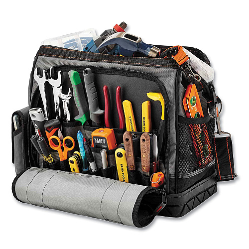 ergodyne Arsenal 5817 Open Face Tool Organizer, Medium, 61 Compartments, 8.5 x 15 x 13.5, Ballistic Polyester, Black/Gray (13717)