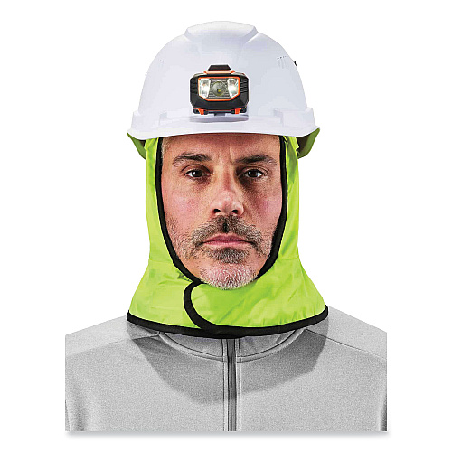 ergodyne N-Ferno 6842 2-Layer Poly Shoulder Winter Liner, Fleece/Polyester, One Size Fits Most, Lime (16841)