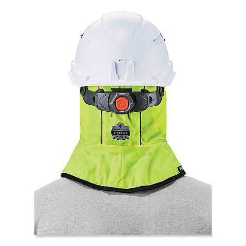 ergodyne N-Ferno 6842 2-Layer Poly Shoulder Winter Liner, Fleece/Polyester, One Size Fits Most, Lime (16841)