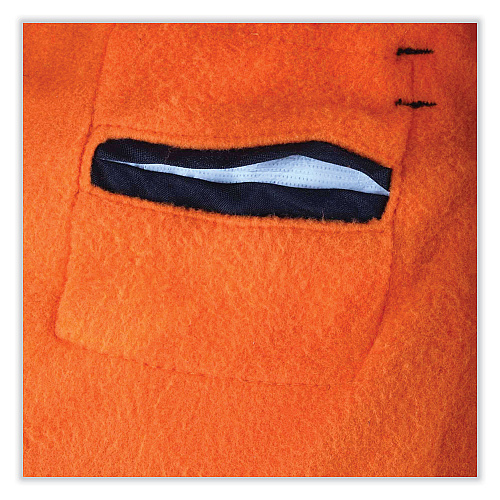 ergodyne N-Ferno 6877 3-Layer FR Winter Liner, Fleece/Foam/Modacrylic Cotton, One Size Fits Most, Black (16877)