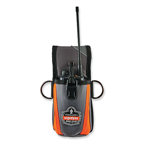 ergodyne Arsenal 5561 Small Tool and Radio Loop Holster, 2.5 x 4.5 x 8.5, Polyester, Gray (13561)