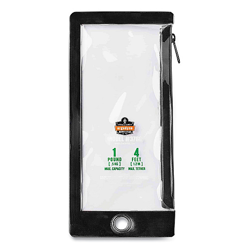 ergodyne Squids 3195 Cell Phone Tool Tethering Kit, 1 lb Max Working Capacity, 12" to 48", Black/Orange (19665)