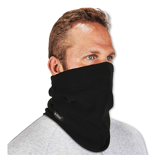 ergodyne N-Ferno 6960 Fleece Neck Gaiter, Fleece, One Size Fits Most, Black (16960)