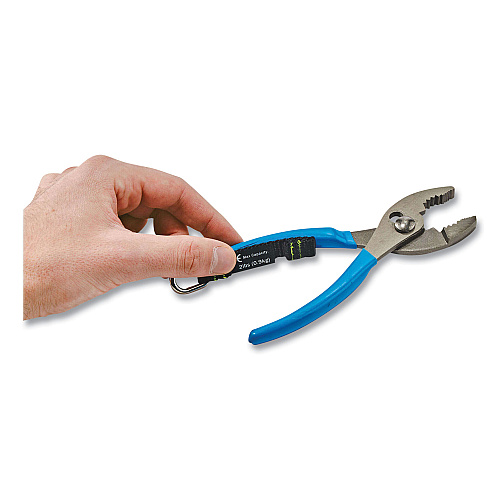 ergodyne Squids 3180 Tool Tethering Kit, 2 lb Max Working Capacity, 6.5" to 48" Long, Yellow/Black (19650)