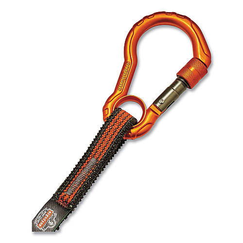 ergodyne Squids 3181 Tool Tethering Kit, 5 lb Max Working Capacity, 38" to 48" Long, Orange/Gray and Black (19651)