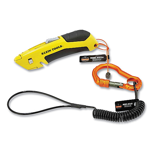 ergodyne Squids 3185 Glazier Tool Tethering Kit, Assorted Max Working Capacities, Lengths and Colors (19655)