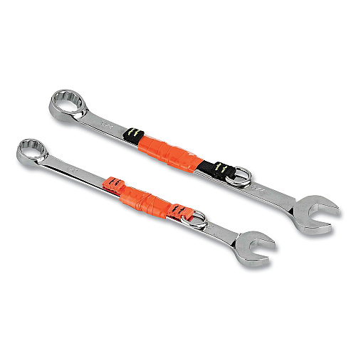 ergodyne Squids 3700 Nylon Webbing Tool Tails with D-Rings, 2lb Max Working Capacity, 4.5" Long, Orange/Black, 6/Pack, 10 Packs/Carton (19704BULK)