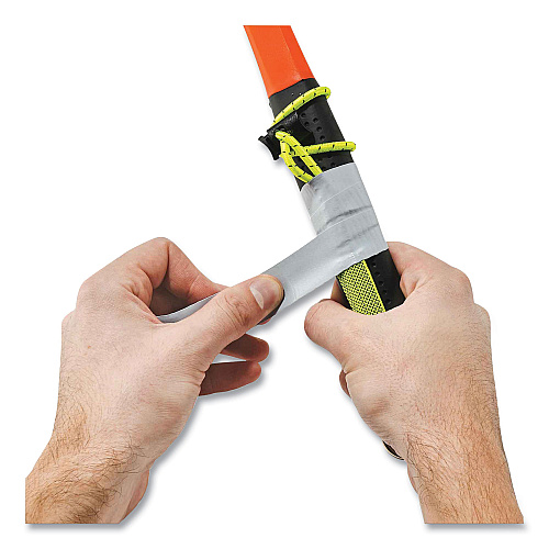 ergodyne Squids 3755 Self-Adhering Tool Traps, Up to 15 lb Max Working Capacity, 12 ft Long, Gray (19755)