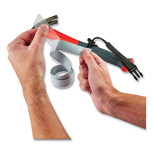 ergodyne Squids 3755 Self-Adhering Tool Traps, Up to 15 lb Max Working Capacity, 12 ft Long, Gray (19755)